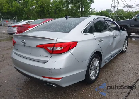 2015 Hyundai Sonata Limited from USA, damaged, VIN 5NPE34AF9FH012246